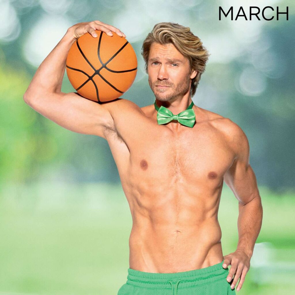 Chad Michael Murray for March. Photo : NETFLIX